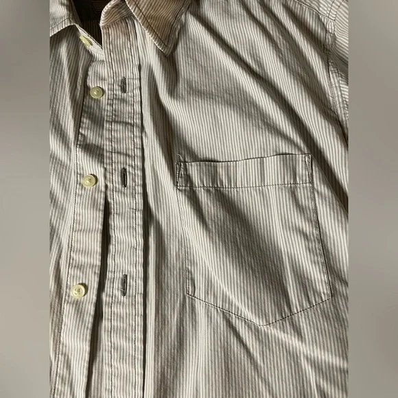 **3 for $21**!!! Banana Rep Men’s long sleeve btn-up, Slim Fit sz L, 16-16.5 nck - Picture 8 of 11